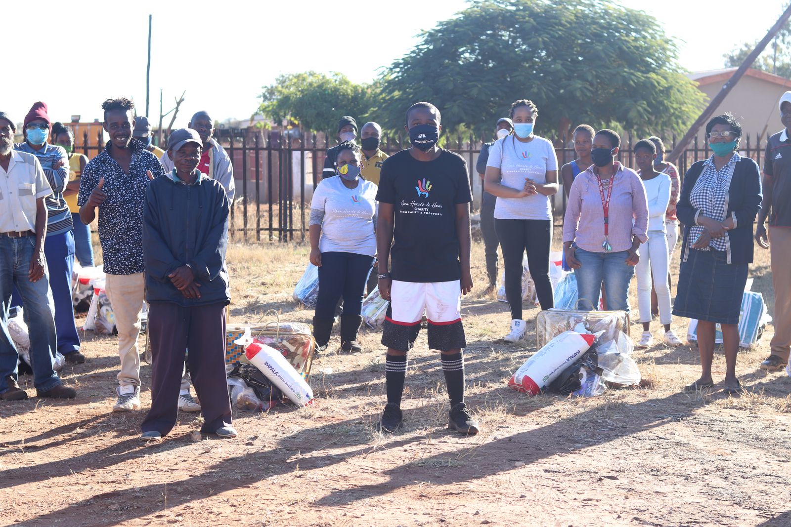 An open hand for an open heart